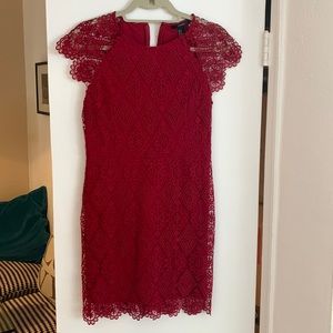 Lace cocktail dress
